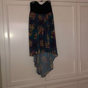 Torrid dress with floral bottom